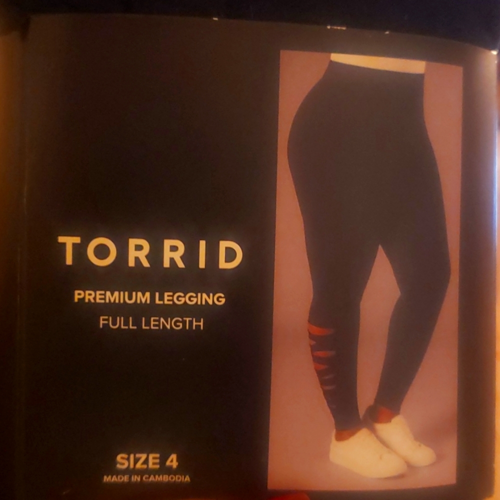 Torrid black leggings
